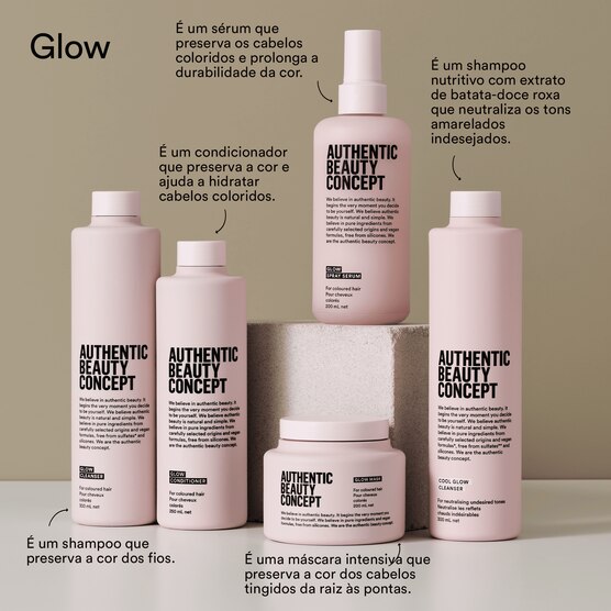 Shampoo Authentic Beauty Cool Glow Cleanser